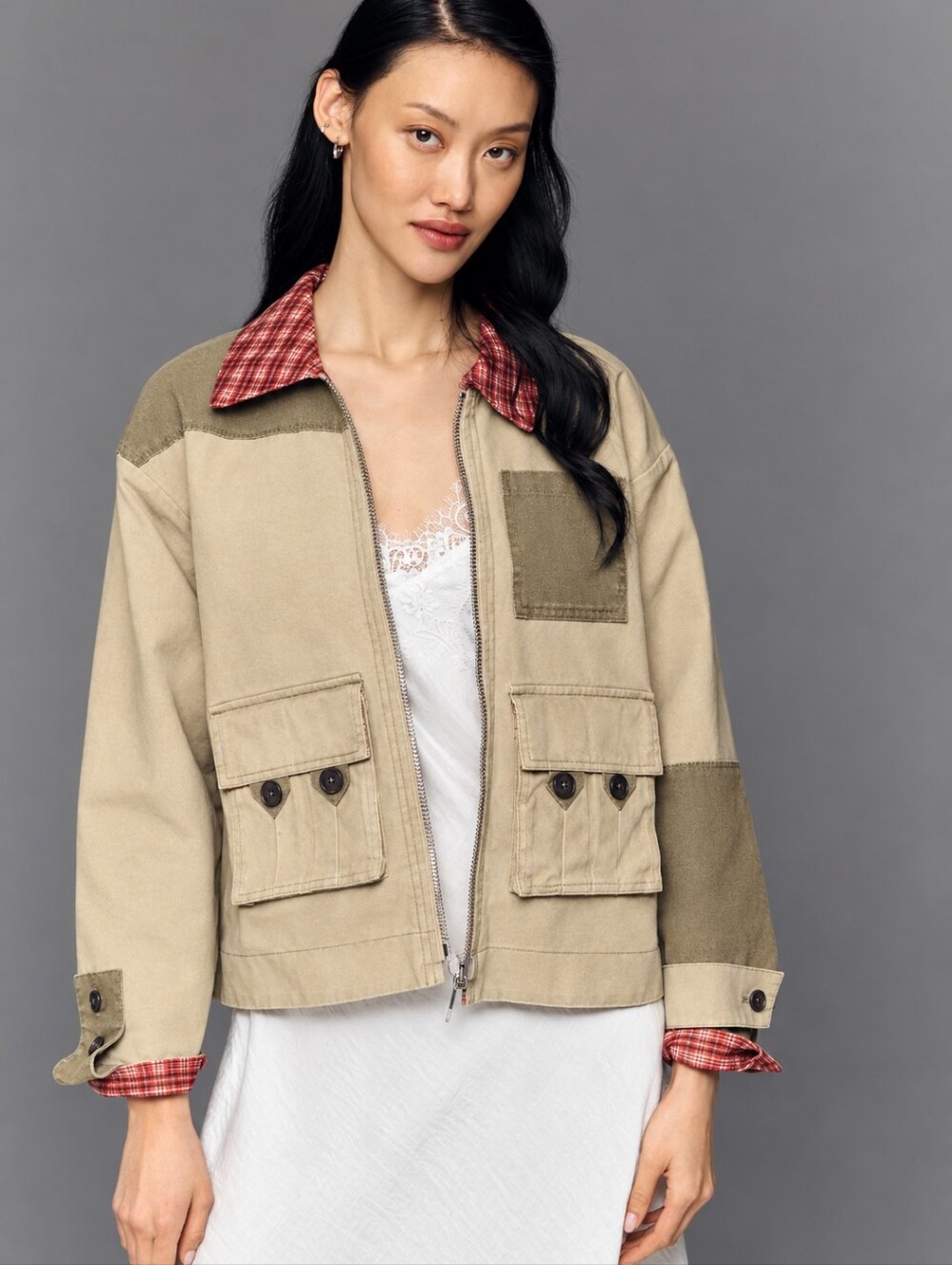 Damson Madder Marcelle Reversible Barn Jacket
